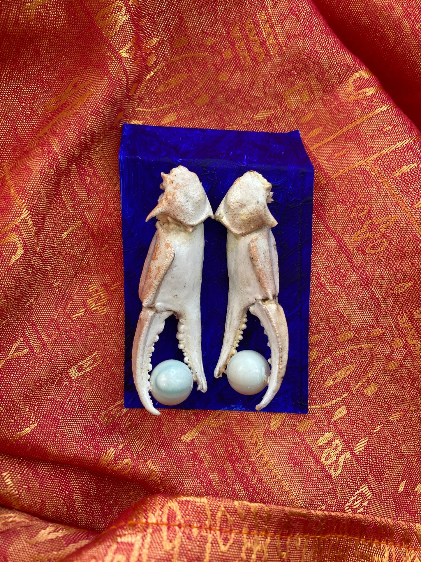 Snatching at Seafoam Earrings