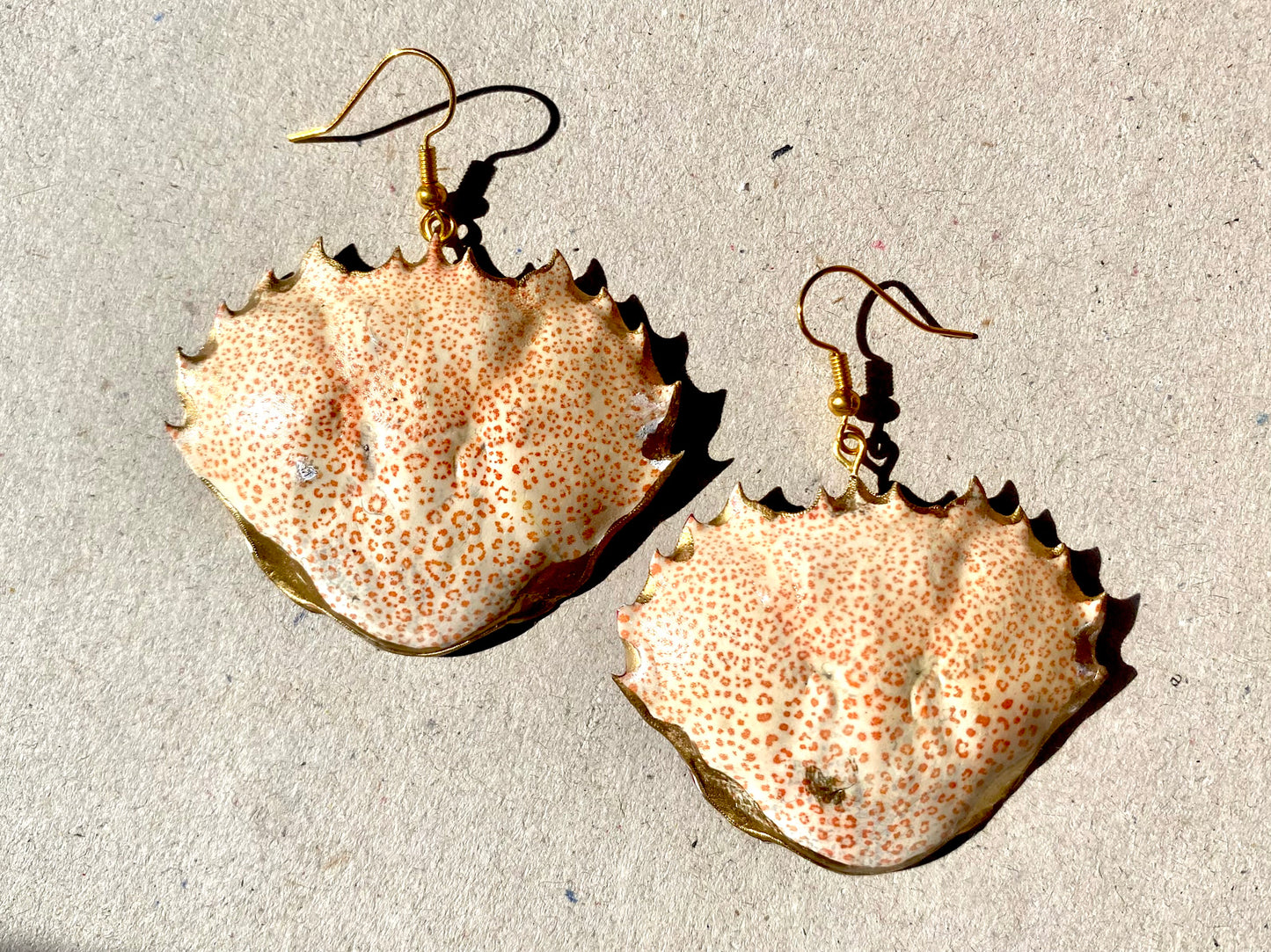 Twin Crab Earrings