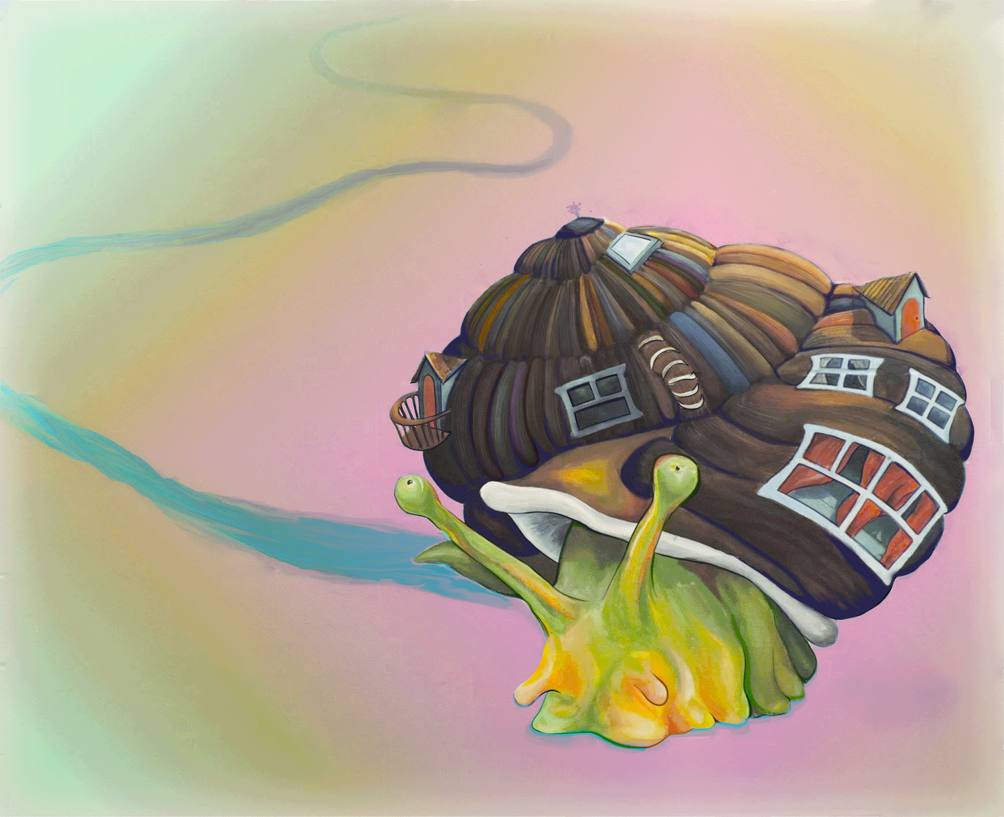 The Snail's Home Print